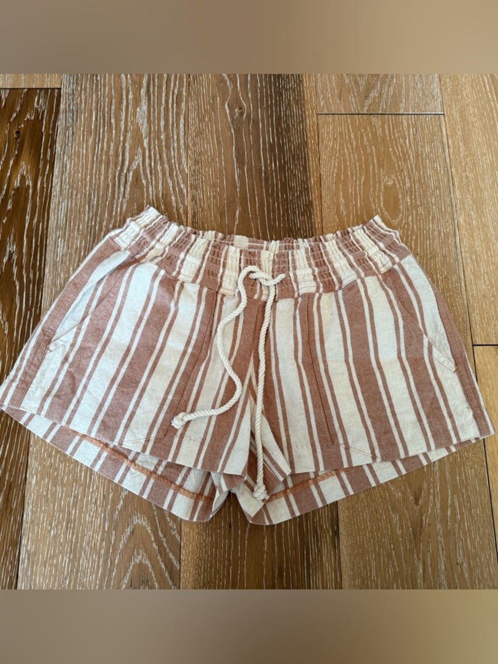 Roxy Oceanside YD
Shorts-Camel Sandy striped NWT - Picture 3 of 8